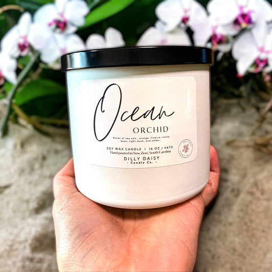 Ocean Orchid 16oz Candle