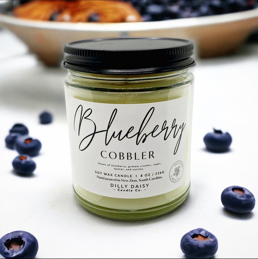 Blueberry Cobbler 8oz Candle