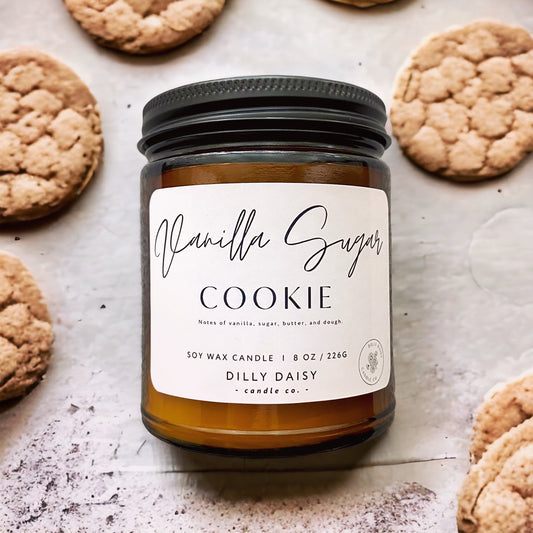 Vanilla Sugar Cookie 8oz Candle